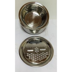 霏霓莫屬 304不鏽鋼刨絲瀝水盆 多功能洗菜調理盆, 1個
