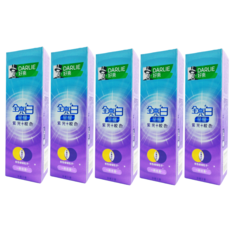 DARLIE 好來 全亮白星耀紫光校色牙膏, 100g, 5個