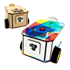 (단품) AI 색감지 로봇 만들기/로보트/실험/과학/자동차/조립/로봇/키트/센서/교구/AI교구/도구/초등학생, 1개