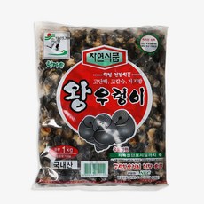 냉동 우렁이 자연식품 왕우렁이 1kg 국내산 업소용우렁이 우렁된장국, 1개