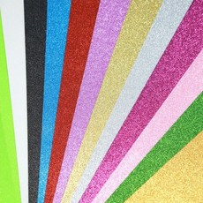SJ 글리터 반짝이 EVA 폼 50x70cm 2T (12색 택1), 4. 분홍