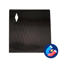 패턴 자석블럭 자석시트지 스티커 평행사변형 24개, 1개