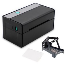 BEEPRT 블루투스 라벨 프린터 BY-244 택배 송장, 1개, 본품+거치대