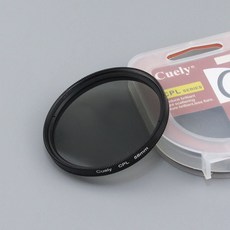 67mm Cuely CPL 필터 편광 렌즈 DSLR 카메라 캠코더, 상세페이지 참조, 본상품선택