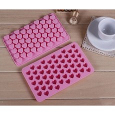 MIMI SHOP 愛心巧克力模具 55顆小愛心, 1個