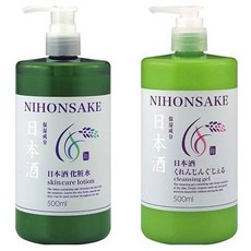 NIHONSAKE 日本酒 保濕卸妝凝膠 500ml, 詳見包裝, 詳見包裝, 卸妝凝膠