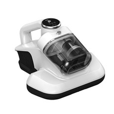 新款無線家用雙杯除蟎儀牀上吸塵器UV紫外線殺菌去蟎蟲神器, 一台, 白色