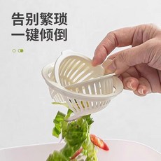 水槽過濾籃廚房剩飯菜殘渣過濾防堵下水網防髒手瀝水籃 副廠商品 爆品, 1個, R升級加厚 提升效率 水槽過濾籃 省時省,殘渣分離：粗孔過濾 1個 薄小, N/A