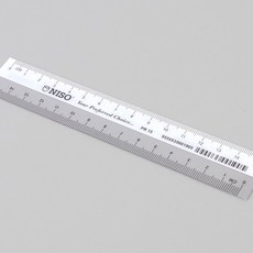 플라스틱 자 투명 직선 눈금 측정 도구 학용품 사무용품 제도 그리기 스케치 노트 필기 학습 교육, 1개, 15cm 1P