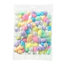 倉鼠彩色棉花球，柔軟舒適，多色可選，寵物保暖築巢好幫手，單包裝, 30g, 1個