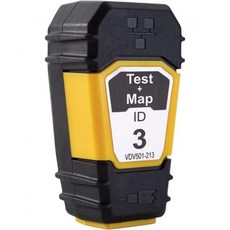 배선 테스터기 접지 전압 쇼트 클라인 툴스 VDV501-221 케이블 테스터 리모컨 테스트 지도 11 스카우트 프로 3 테스터용, Replacement Remote #3, 1개