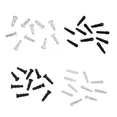 이어캡 1p 핸드폰 줄 마감 고리 이어폰캡 악세사리 부자재, 투명-못, 1개