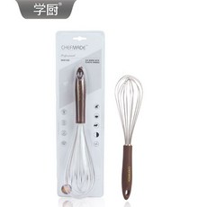 學廚 304不鏽鋼手動打蛋器 奶油雞蛋攪拌器 家用烘焙工具, WK9214-手動打蛋器, 1個
