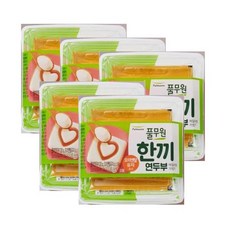 [퀴클리몰] 풀무원 한끼 연두부 110g x 8, 220g, 5개