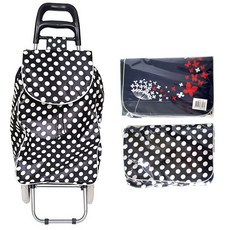 핸드캐리어 전용가방 쇼핑카트 무포함 (장바구니 구르마 시장가방, 랜덤0471, 1개, 랜덤 발송