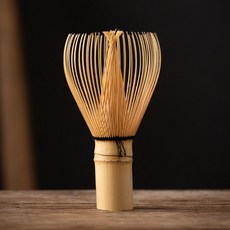 真 茶筅 手工抹茶茶筅 攪拌器 日式茶道 宋代點茶工具, 1套, 白竹宋筅 真 1個