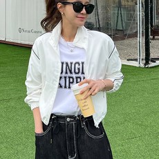 난닝구 여성용 리우코 바람막이집업