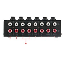 미니 서브우퍼 패시브 스테레오 시어터 RCA 스피커용, cx400, 기본 모델명/품번