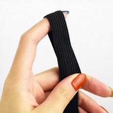 고무줄 늘어난 바지허리 만들기 16골 검정ljj7+5fbq