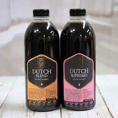 그때커피 콜드브루 원액 더치커피 추석 설날 선물세트, 블랜드 1L+수프리모1L, 1세트