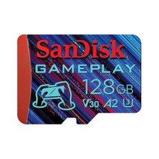 SanDisk GamePlay microSDXC 128GB 記憶卡 A2 V30 U3 掌上型遊戲專用, 1個