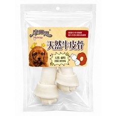 摩爾思 Mores 天然牛皮骨 通過SGS檢測 消除口腔異味, 27g, 2個, 牛