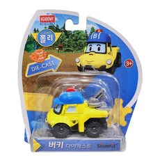 (ACAS83306) 로보카폴리 다이캐스팅 버키, 1, 1개