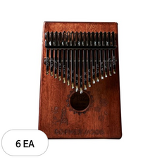 고퍼우드 GK-17DM 칼림바, 6개