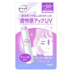 ROHTO 樂敦 Skin Aqua薰衣草防曬棒, 1個, 4.3g