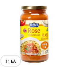 오뚜기 프레스코 로제 스파게티 소스, 600g, 11개