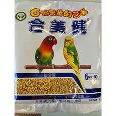 快樂鳥園 6個蛋黃的營養 合美健 NO-10 500g, 1個, 合美健  NO-10 500g