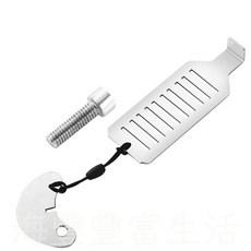 便攜式阻門器 旅行獨居租屋安全防護, 1個