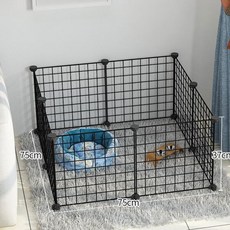아이위크 강아지 울타리 애견 팬스 중소형견용 DIY, 1개