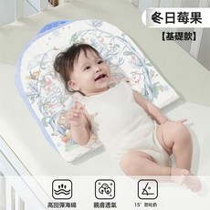斜坡枕嬰兒防吐奶防溢奶嗆奶側躺餵奶神器新生寶寶用護脊斜坡墊, 冬日莓果基礎款15°科學防吐奶 可拆洗