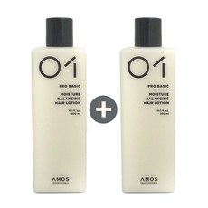 [리뉴얼]아모스 모이스처 밸런싱 헤어로션 300ml 1+1, 2개
