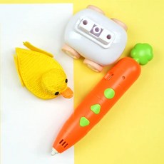 NEW 당그니 3d펜 어린이 유아 저온 쓰리디펜, 1개