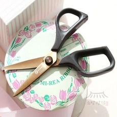 우노상점 커브 티타늄 가위 소형 티타늄가위, 1개