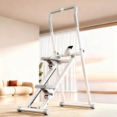 Activa 천국의계단 실내운동기구 가정용 스텝퍼, 흰색