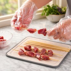 생활의 미쁨 준비 바베큐 꼬치 자동꼬치 그릴꼬치 고기꼬치