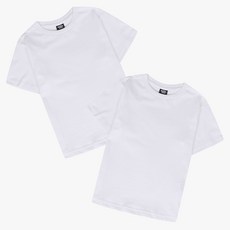 원단이 좋은 라운드 싱글 반팔티셔츠 2종세트 IKRT25A01_