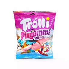 트롤리 핑구미 펭귄모양 젤리, 100g, 18개