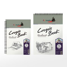 아트메이트 크로키북 A5 95g 150x210mm, 2개