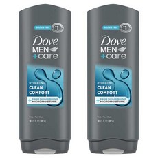 도브 멘 + 케어 클린 컴포트 바디 페이스 워시, 2개, 532ml