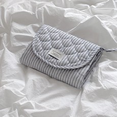 어텀31 휴대용 기저귀 패드, 1개, 웨일블루