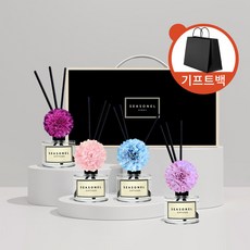 시즈넬 사계절 50ml 디퓨저 4개입 선물세트 메리골드 믹스, 1개