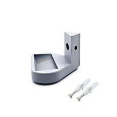 필립스 모션 감지기 호환 코너 벽 마운트 브래킷 3D 프린트 그레이, 단일 그레이