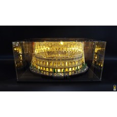 WBS樂光創意 Colosseum 羅馬競技場 專用壓克力展示盒 (不含積木), 1個