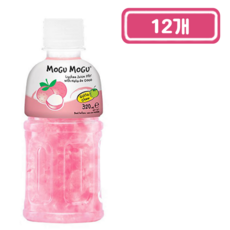 쥬맥스)모구모구(리치), 320ml, 12개