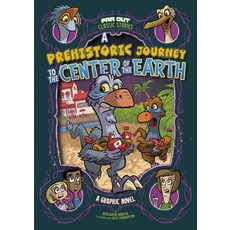 (영문도서) A Prehistoric Journey to the Center of the Earth Paperback, Stone Arch Books, English, 9781666329117