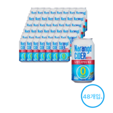 동아오츠카 나랑드사이다 제로 345ml x 48CAN